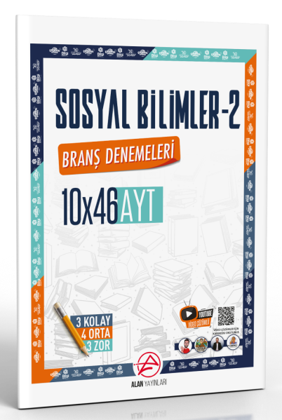 ALAN YKS AYT DENEME 10*46 SOSYAL BİLM2 - 2026